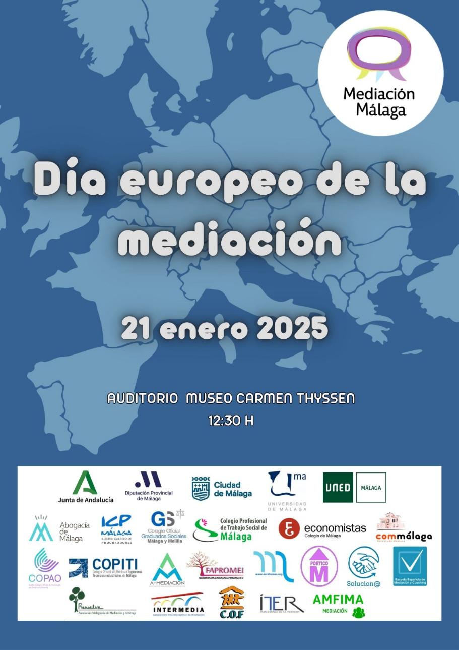 La Abogacía malagueña participa en los actos del Día europeo de la Mediación